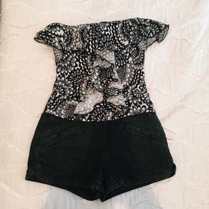 Black and white romper!